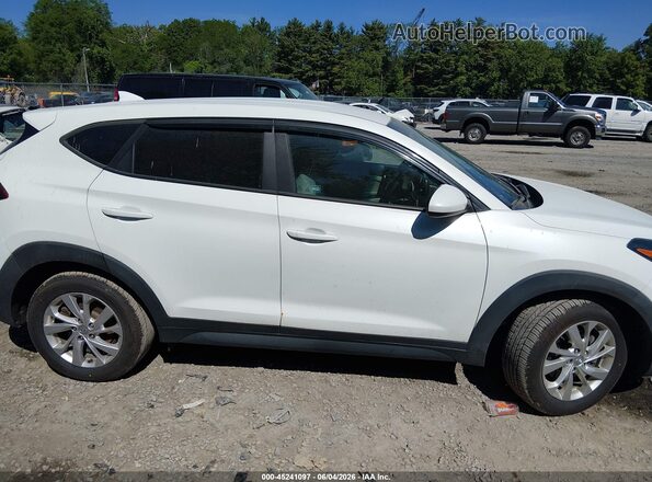 KM8J2CA43MU366692 2021 HYUNDAI TUCSON White Rear interior view