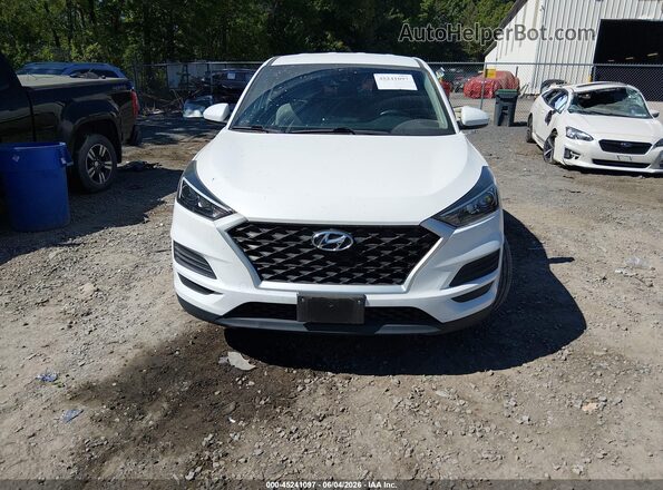 KM8J2CA43MU366692 2021 HYUNDAI TUCSON White Instrument cluster view