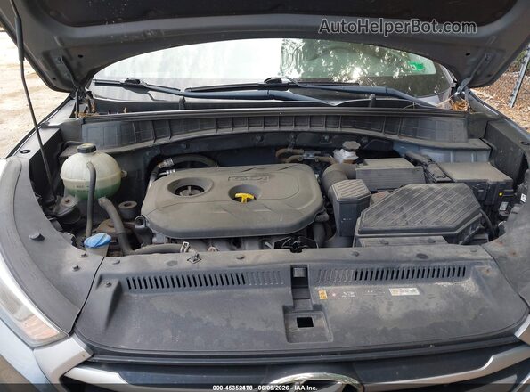 KM8J2CA44JU655298 2018 HYUNDAI TUCSON Gray Widok z tyłu