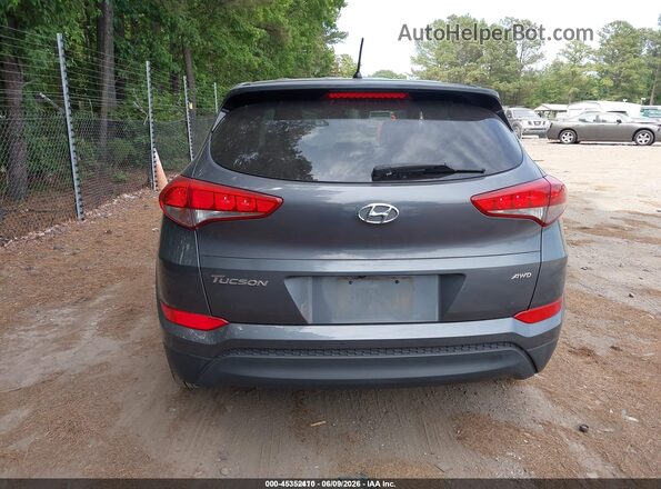 KM8J2CA44JU655298 2018 HYUNDAI TUCSON Gray 