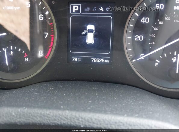 KM8J2CA44JU655298 2018 HYUNDAI TUCSON Gray 
