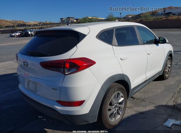 KM8J2CA44JU684350 2018 HYUNDAI TUCSON White Rear right