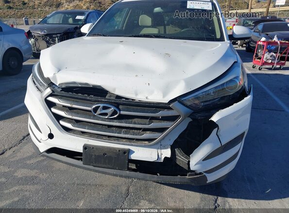 KM8J2CA44JU684350 2018 HYUNDAI TUCSON White Front view