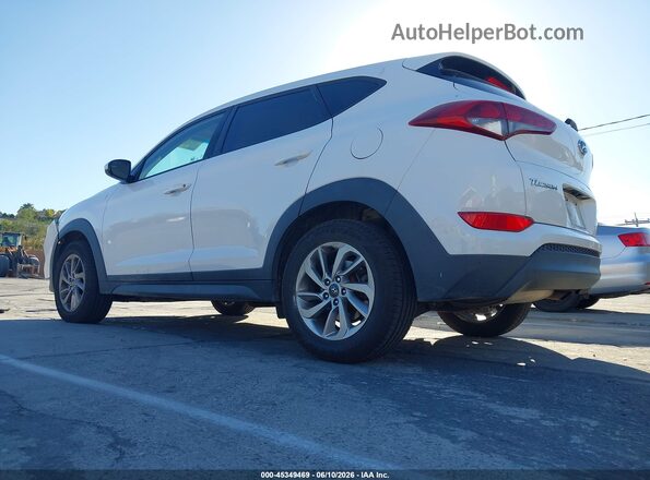 KM8J2CA44JU684350 2018 HYUNDAI TUCSON White Rear left