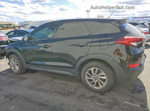 KM8J2CA44JU780883 2018 HYUNDAI TUCSON Black Trasero izquierdo