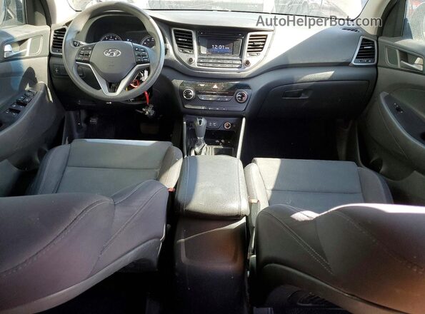 KM8J2CA44JU780883 2018 HYUNDAI TUCSON Black Vista del salpicadero