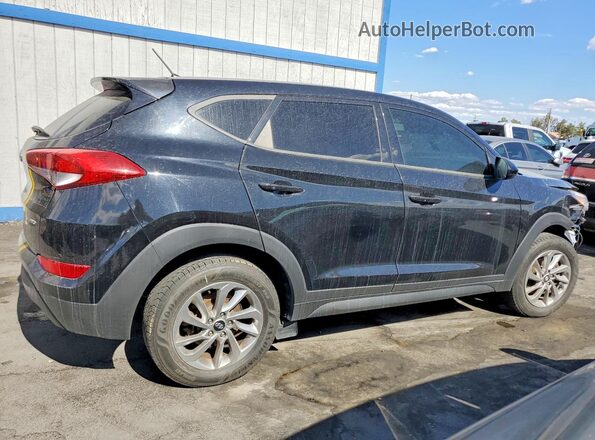 KM8J2CA44JU780883 2018 HYUNDAI TUCSON Black Trasero derecho