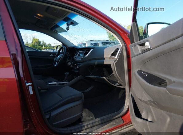 KM8J2CA44JU801859 2018 HYUNDAI TUCSON Red Սալոնի դիմացի տեսք
