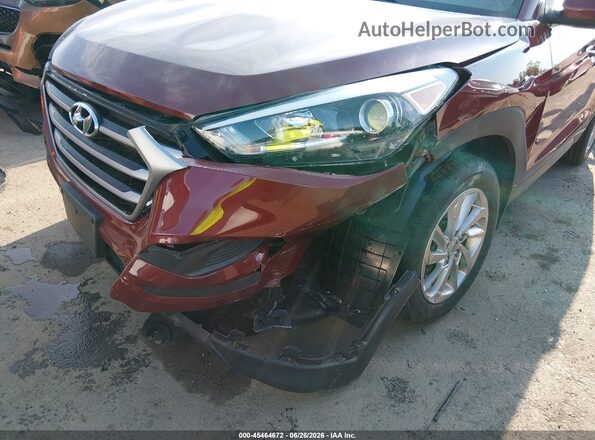 KM8J2CA44JU801859 2018 HYUNDAI TUCSON Red Դիմացի տեսք