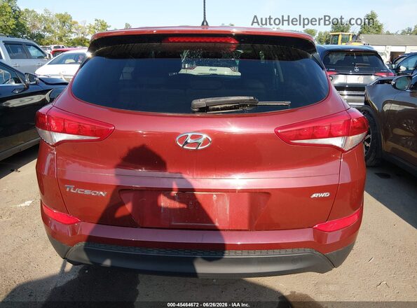 KM8J2CA44JU801859 2018 HYUNDAI TUCSON Red 