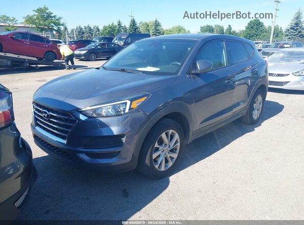 KM8J2CA44KU844549 2019 HYUNDAI TUCSON Gray Przód lewy