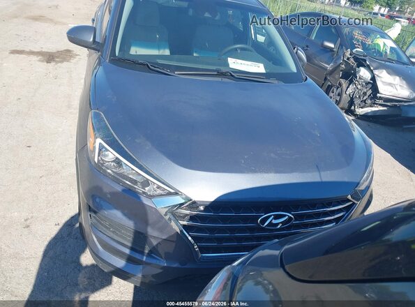 KM8J2CA44KU844549 2019 HYUNDAI TUCSON Gray Widok deski rozdzielczej