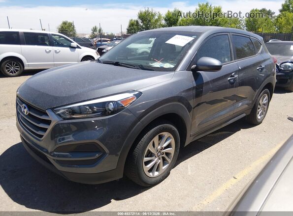 KM8J2CA46JU680977 2018 HYUNDAI TUCSON Gray 