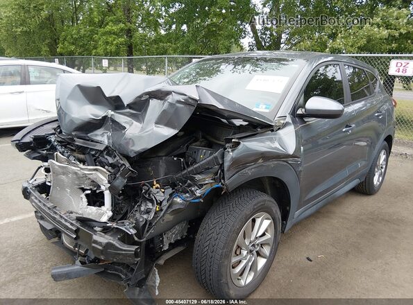 KM8J2CA46JU684012 2018 HYUNDAI TUCSON Blue Front left