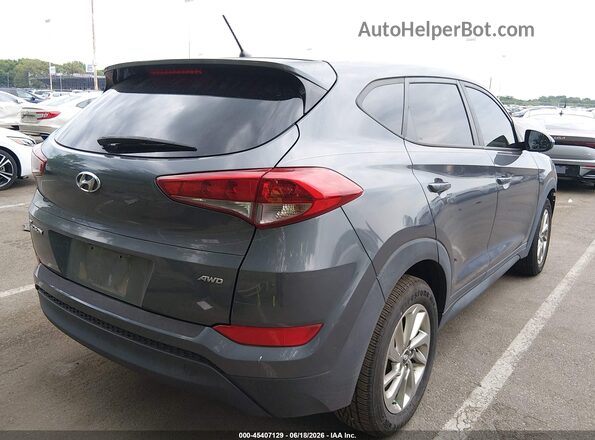 KM8J2CA46JU684012 2018 HYUNDAI TUCSON Blue Rear right