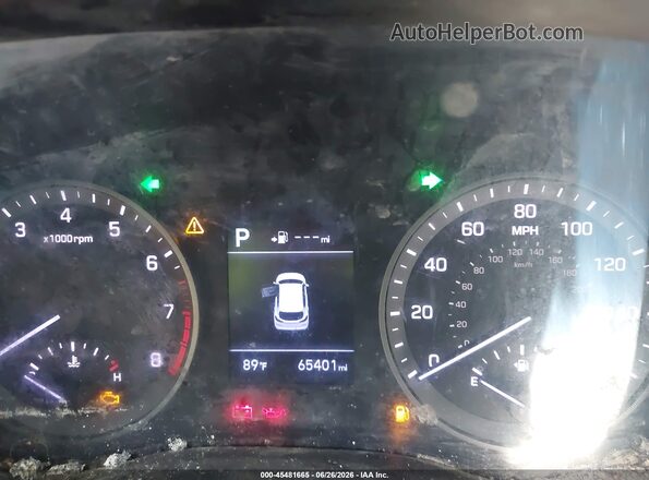 KM8J2CA46KU866889 2019 HYUNDAI TUCSON Gray 
