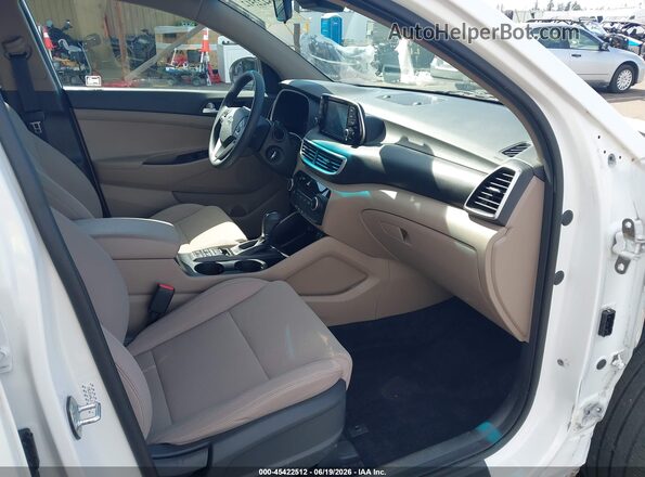 KM8J2CA46LU172317 2020 HYUNDAI TUCSON White Front interior view