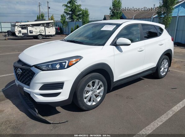 KM8J2CA46LU172317 2020 HYUNDAI TUCSON White Front left