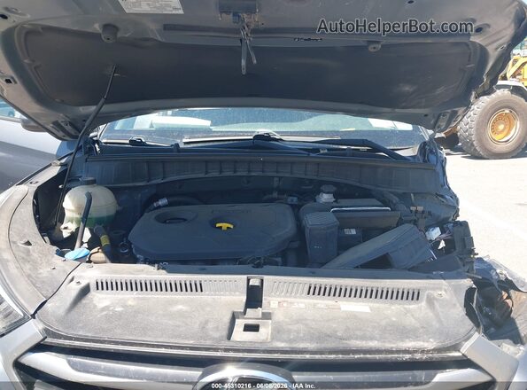KM8J2CA47JU769120 2018 HYUNDAI TUCSON Gray Widok z tyłu
