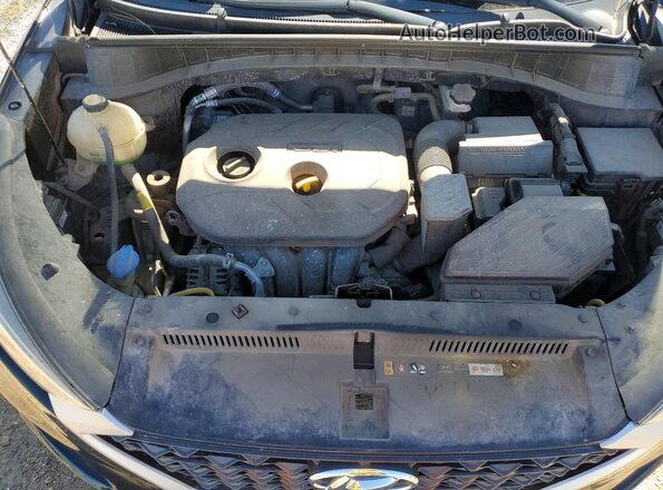 KM8J2CA47LU107556 2020 HYUNDAI TUCSON Black Engine compartment view