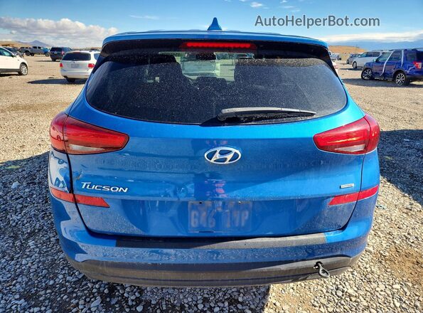 KM8J2CA47LU121280 2020 HYUNDAI TUCSON Blue უკანა ხედი