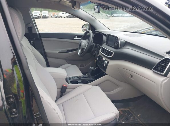 KM8J2CA47LU201775 2020 HYUNDAI TUCSON Black Front interior view