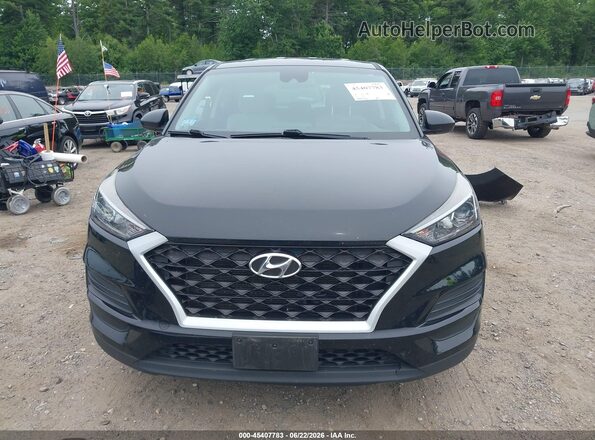 KM8J2CA47LU201775 2020 HYUNDAI TUCSON Black Rear interior view
