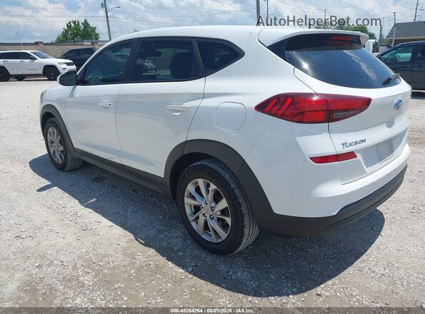 KM8J2CA48KU925344 2019 HYUNDAI TUCSON White Հետևի ձախ