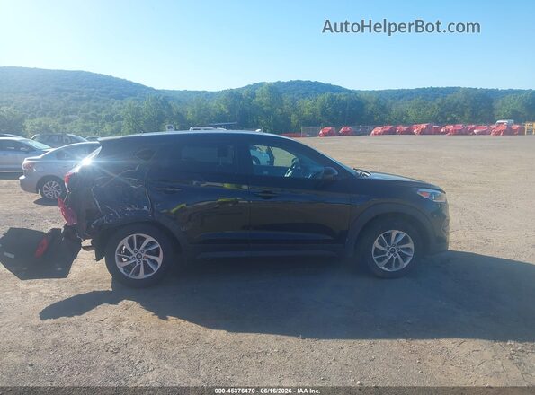 KM8J2CA49JU780894 2018 HYUNDAI TUCSON Black Вид задньої частини салону