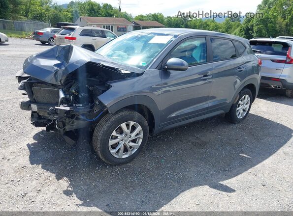 KM8J2CA49KU939284 2019 HYUNDAI TUCSON Gray Przód lewy