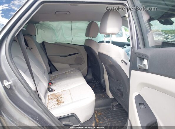 KM8J2CA49KU939284 2019 HYUNDAI TUCSON Gray Widok naklejki z numerem VIN