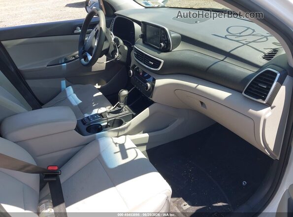 KM8J2CA49LU076083 2020 HYUNDAI TUCSON White Front interior view