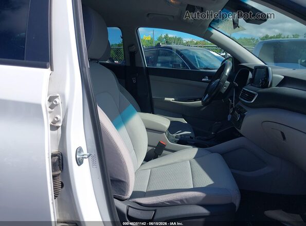 KM8J2CA49LU222434 2020 HYUNDAI TUCSON White Սալոնի դիմացի տեսք