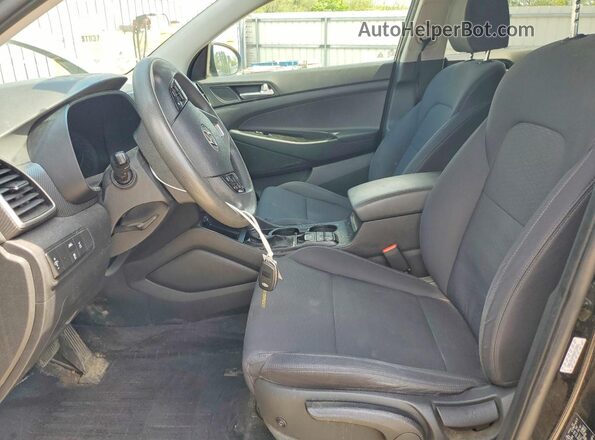 KM8J2CA4XMU312001 2021 HYUNDAI TUCSON Black Вид салону спереду