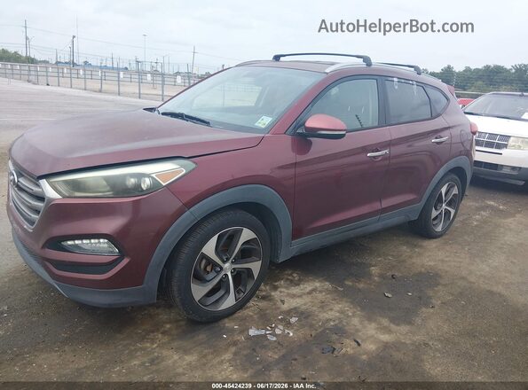 KM8J33A20GU038422 2016 HYUNDAI TUCSON Burgundy 