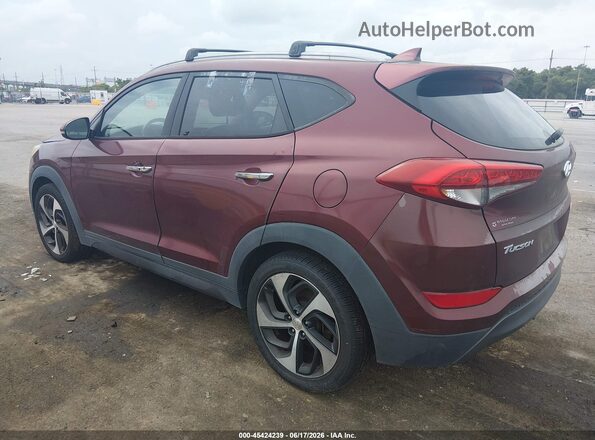 KM8J33A20GU038422 2016 HYUNDAI TUCSON Burgundy 