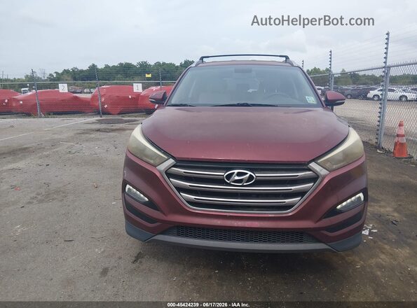 KM8J33A20GU038422 2016 HYUNDAI TUCSON Burgundy 