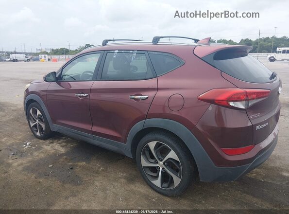 KM8J33A20GU038422 2016 HYUNDAI TUCSON Burgundy 