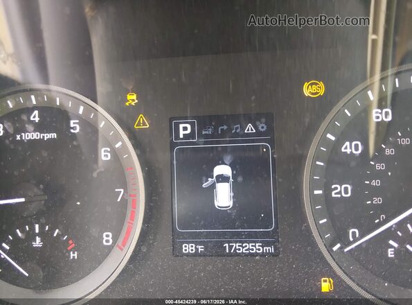 KM8J33A20GU038422 2016 HYUNDAI TUCSON Burgundy 