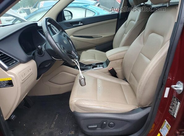 KM8J33A23GU058258 2016 HYUNDAI TUCSON Red 