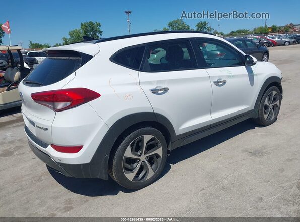 KM8J33A23GU140166 2016 HYUNDAI TUCSON White Trasero derecho