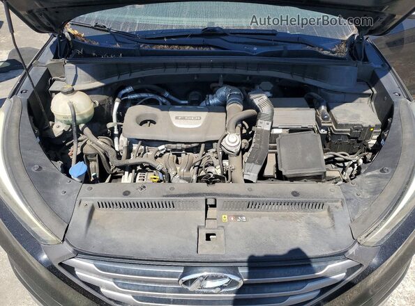 KM8J33A24GU047706 2016 HYUNDAI TUCSON Black Вид задньої частини салону