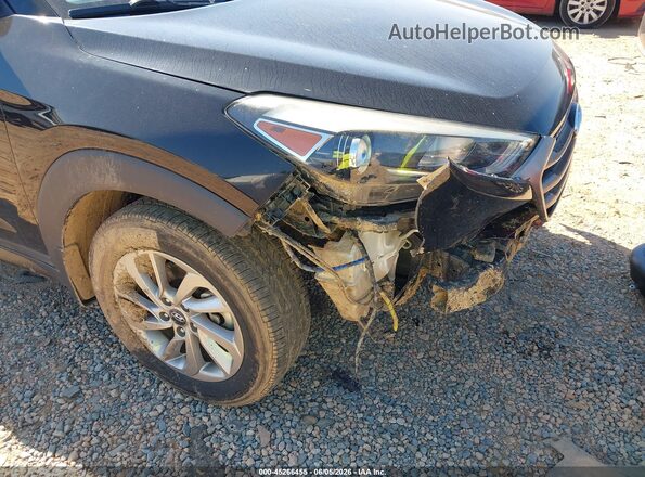 KM8J33A24GU145599 2016 HYUNDAI TUCSON Black წინა ხედი