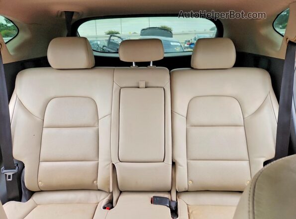 KM8J33A24GU237828 2016 HYUNDAI TUCSON Brown უკანა სავარძლების ხედი