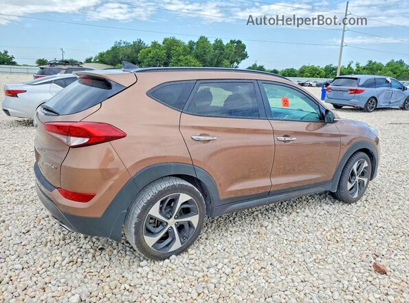 KM8J33A25GU036357 2016 HYUNDAI TUCSON Tan უკანა მარჯვენა