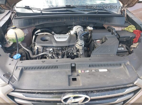 KM8J33A26GU199499 2016 HYUNDAI TUCSON Коричневый Вид сзади