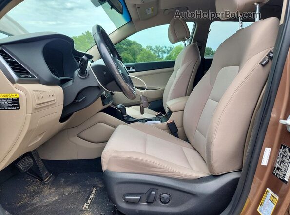 KM8J33A26HU367689 2017 HYUNDAI TUCSON Brown 