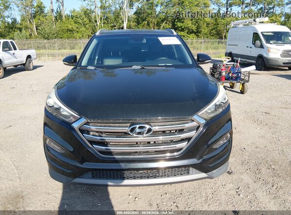 KM8J33A27GU130806 2016 HYUNDAI TUCSON Black Instrument cluster view
