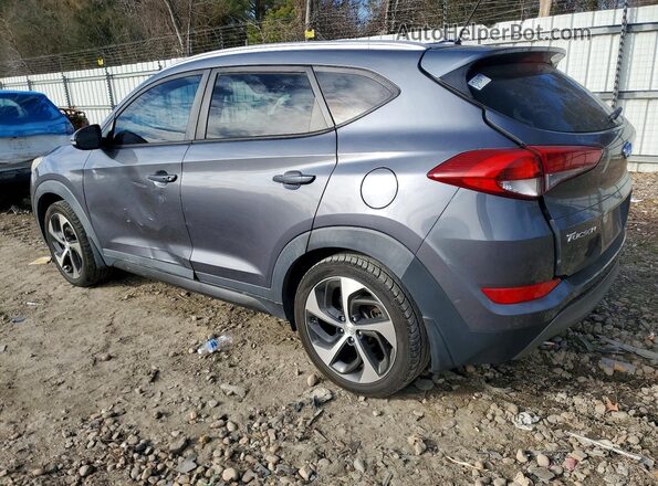 KM8J33A27GU140574 2016 HYUNDAI TUCSON Gray Rear left