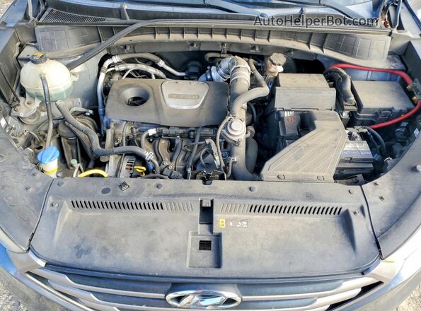 KM8J33A27GU140574 2016 HYUNDAI TUCSON Gray Engine compartment view